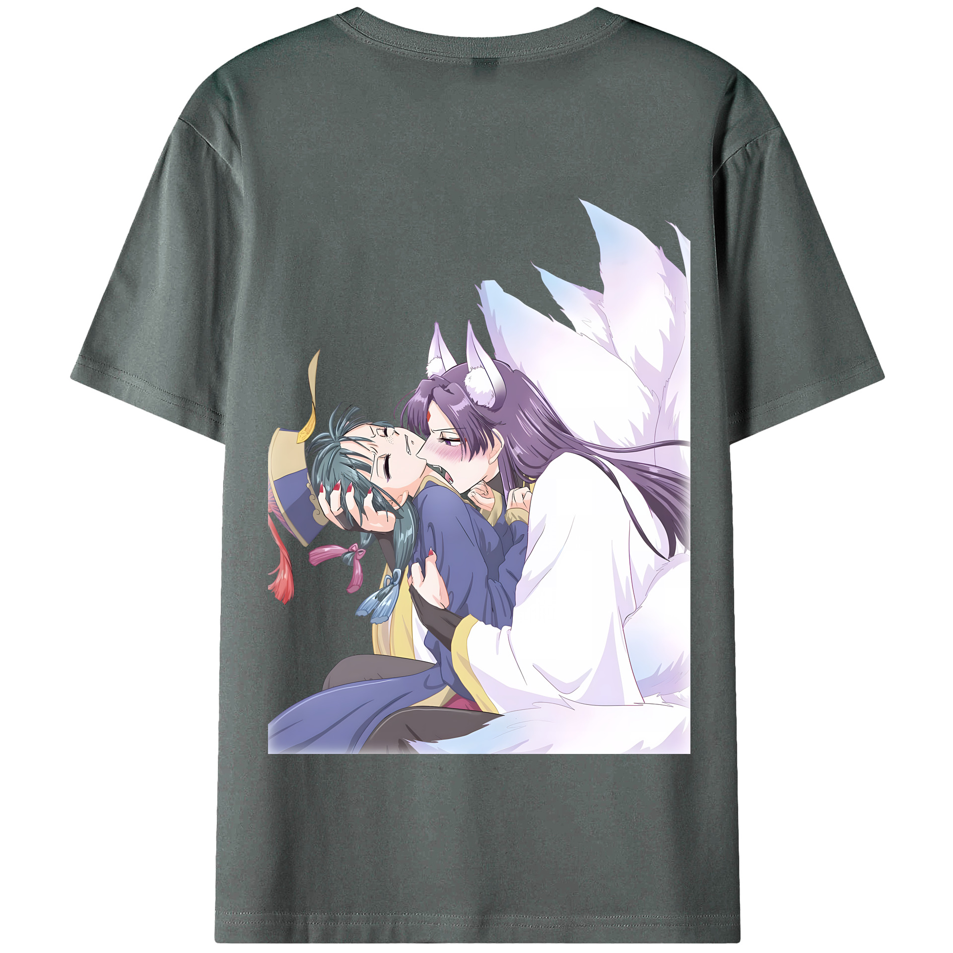 （画像用） 薬屋のひとりごと The Apothecary Diaries 綿100％半袖Tシャツ（背面プリント）